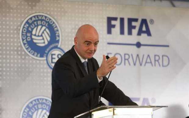 El presidente de la FIFA, el suizo-italiano Gianni Infantino.