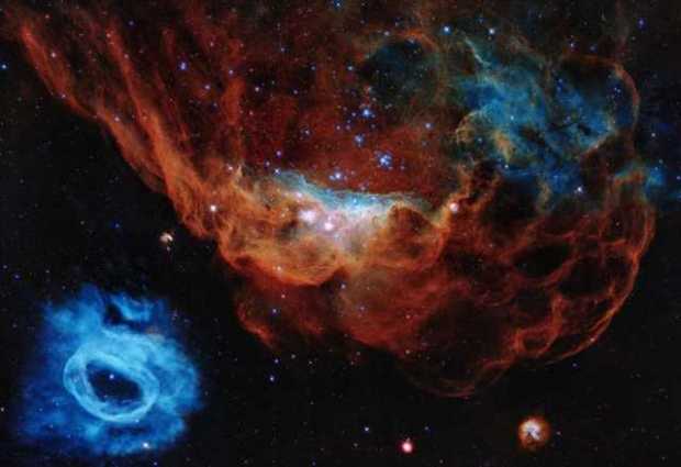 Guardería de estrellas ubicada a 163.000 años luz