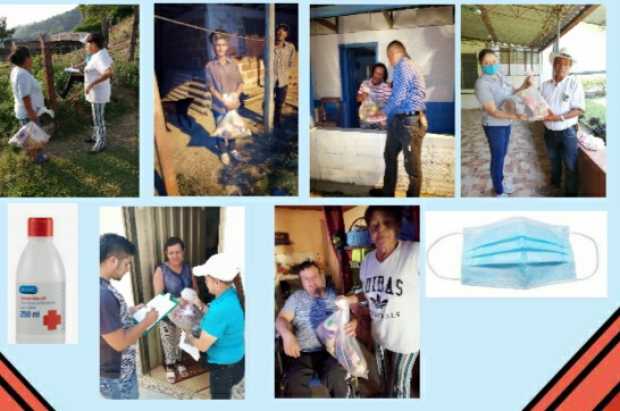 Solidaridad en Pácora (Caldas) para ayudar en la emergencia