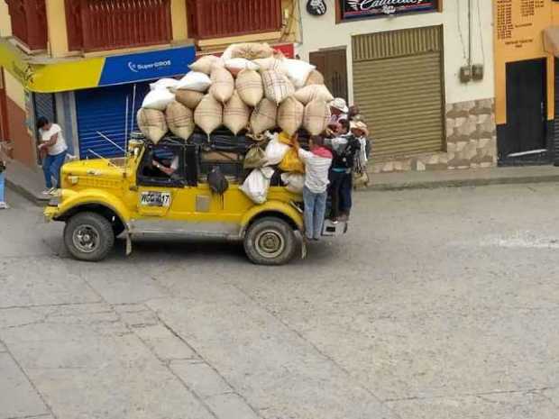 Siguen sacando el café