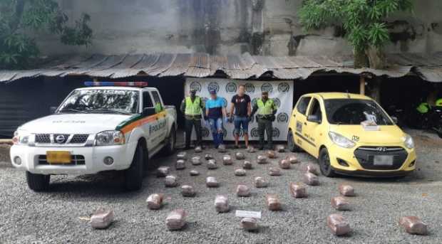 Dos capturados por porte, fabricación y tráfico de estupefacientes en Riosucio