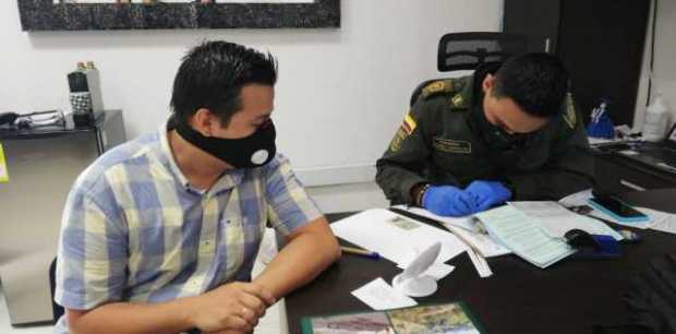 Uno de los 13 sancionados.