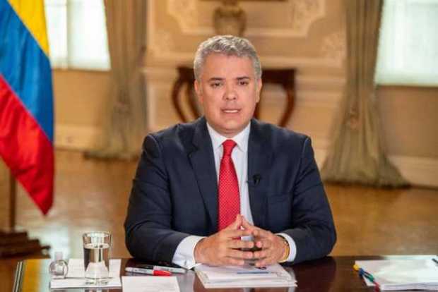 Iván Duque, presidente de Colombia.