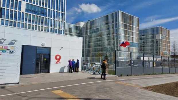 Hospital Nº 40 de Kommunarka, en las afueras de Moscú, que trata a enfermos de covid-19. Hospital Nº 40 de Kommunarka, en las afueras de Moscú, que trata a enfermos de covid-19.