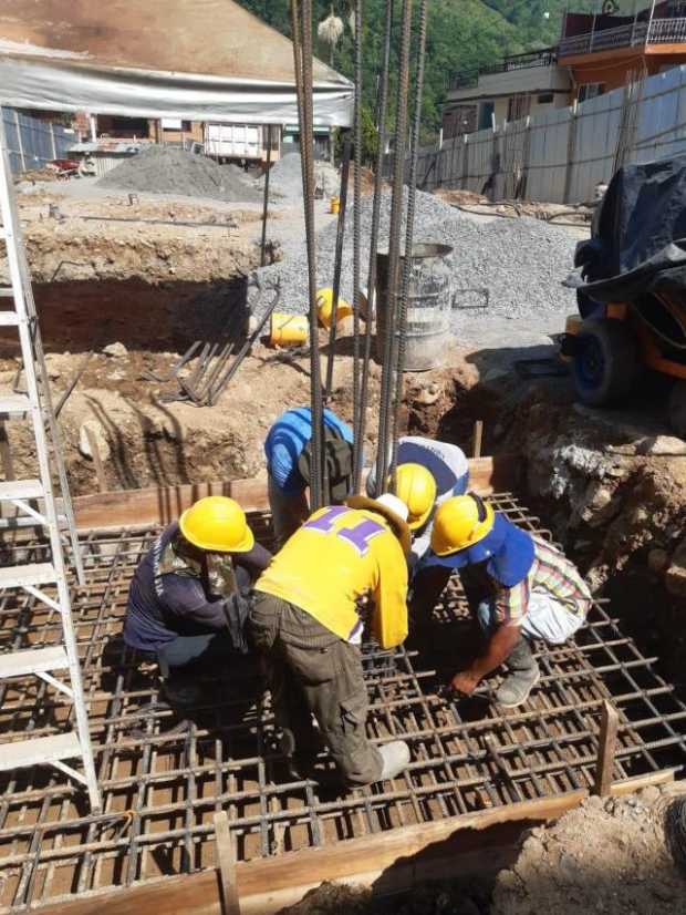 Un 20% avanzan las obras en el Centro de Salud de Arauca (Palestina)