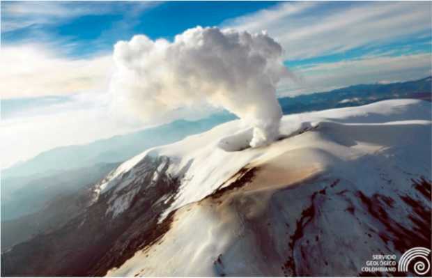 Sismo de magnitud 3,1 tuvo como epicentro el Volcán Nevado del Ruiz 