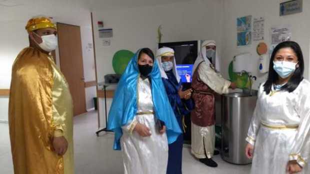 Reyes magos iluminan rostros de niños enfermos en Manizales Reyes magos iluminan rostros de niños enfermos en Manizales