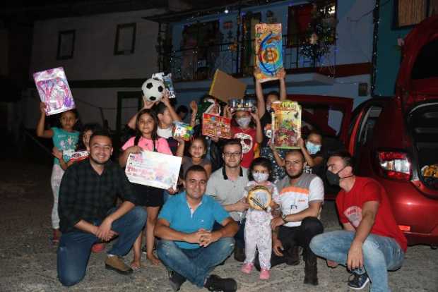 Solidaridad por los niños en Anserma