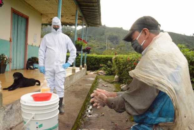 Medidas de bioseguridad en la finca cafetera. 