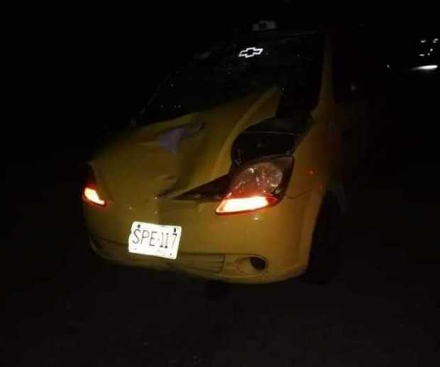 Mujer murió atropellada por un taxi en La Dorada