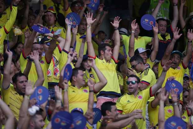 Los aficionados recargan baterías para ver a la Selección Colombia en el camino a Catar 2022. 