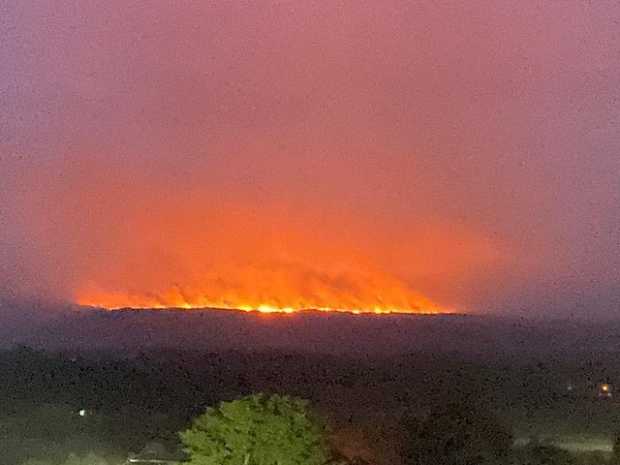 Incendio en la Serranía de La Macarena.