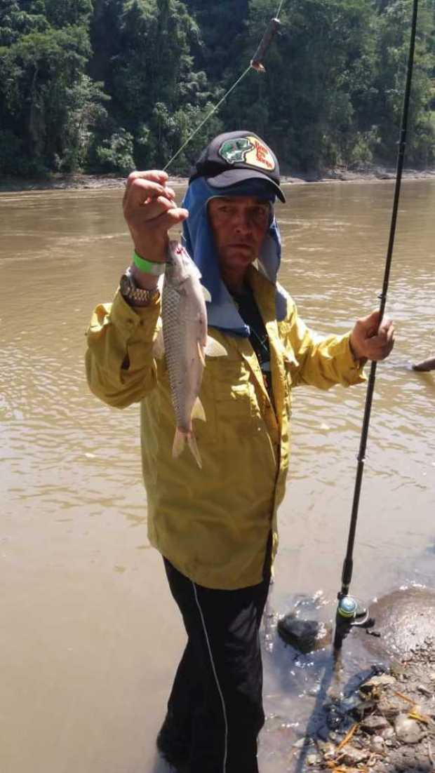 La pesca inició temporada en el río Cauca.