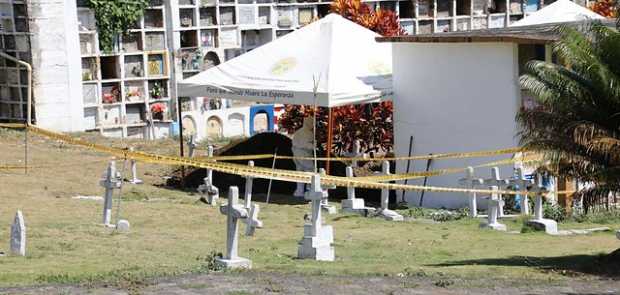 Son 54 los cuerpos que halló la JEP en el cementerio de Dabeiba