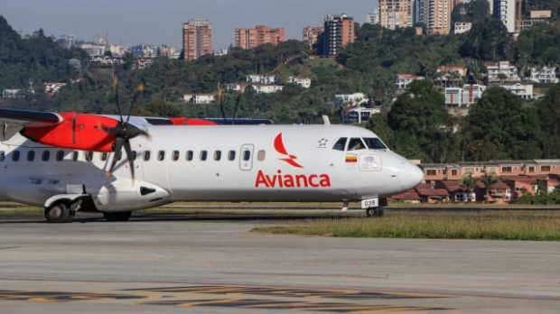 Avianca presenta su aerolínea regional, en Manizales hay un cambio de horario