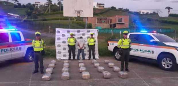 El viaje con droga se interrumpió en Manizales