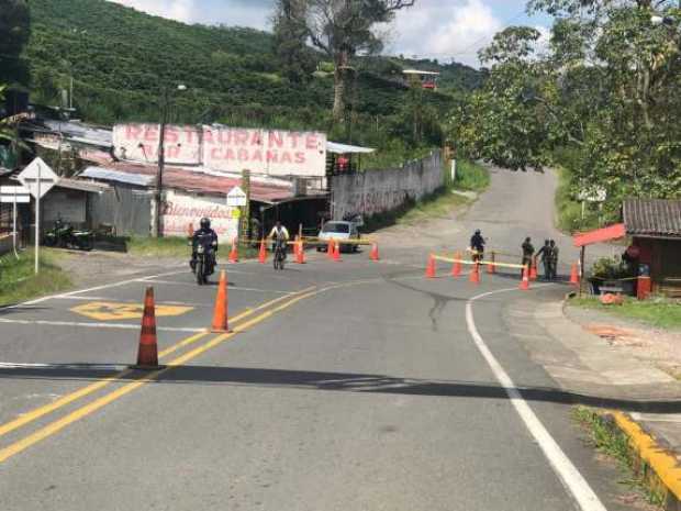 El va y viene en los municipios de Caldas durante la cuarentena