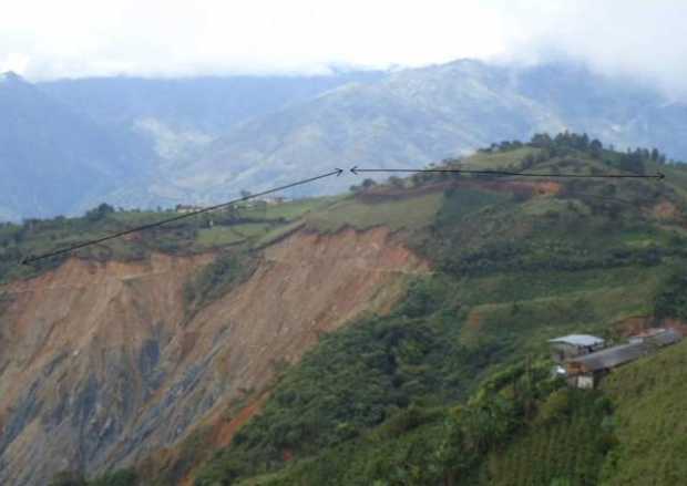 Cerrada la vía entre Pácora y San Bartolomé Cerrada la vía entre Pácora y San Bartolomé
