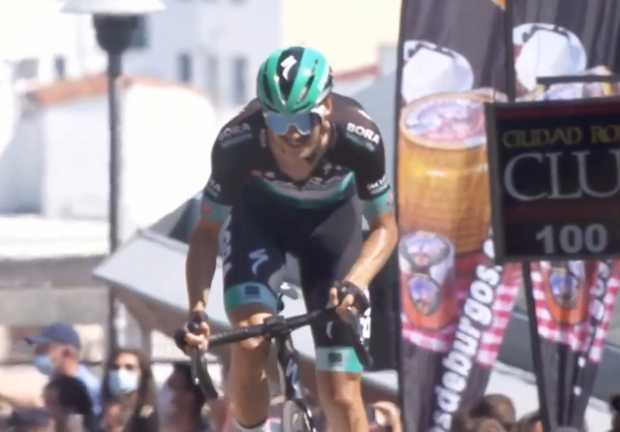 Felix Grossschartner ganador de la primera etapa de la Vuelta a Burgos