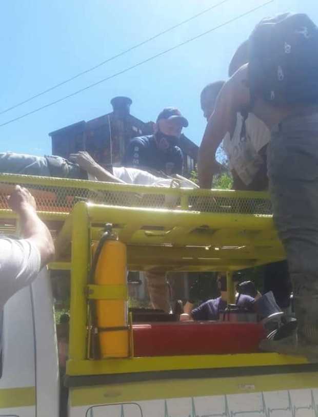 Desprendimiento de roca hirió a minero en Marmato