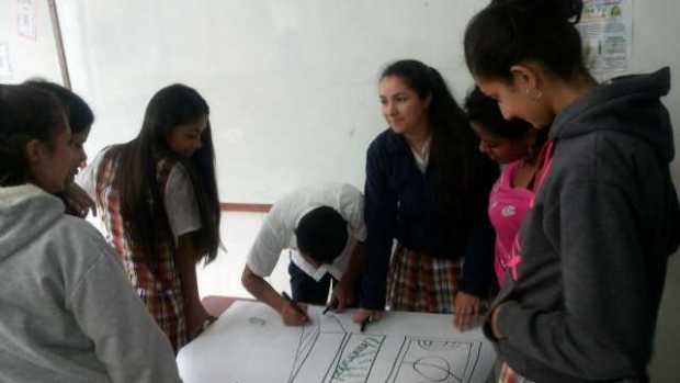 Foto | Autorizada| LA PATRIA El trabajo de los estudiantes del Pablo VI.