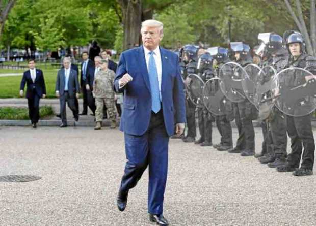 El presidente estadounidense, Donald Trump, parece más interesado en el poder que en los principios. 