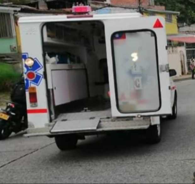 Un herido en choque de motos en la vía al Guamo (Manizales)