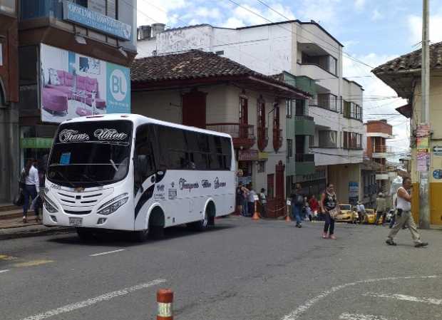 Regresó el transporte urbano en Anserma