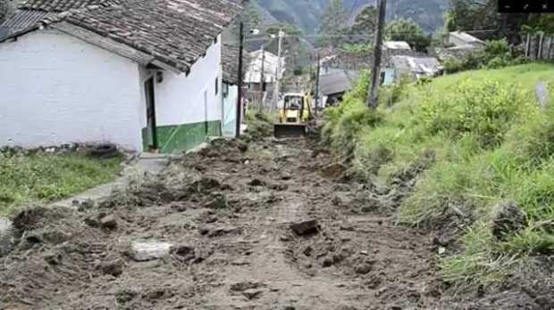 Mejoran vías urbanas del municipio de Anserma 