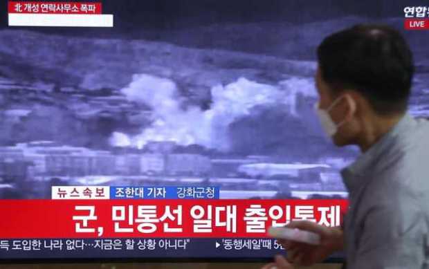 Corea del Norte destruye oficina de enlace intercoreana y vuelve a elevar la tensión