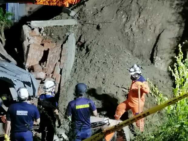Deslizamiento afectó viviendas del barrio Las Margaritas (La Dorada)
