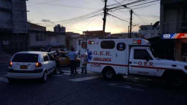 Tres accidentes se presentaron esta tarde en Manizales 