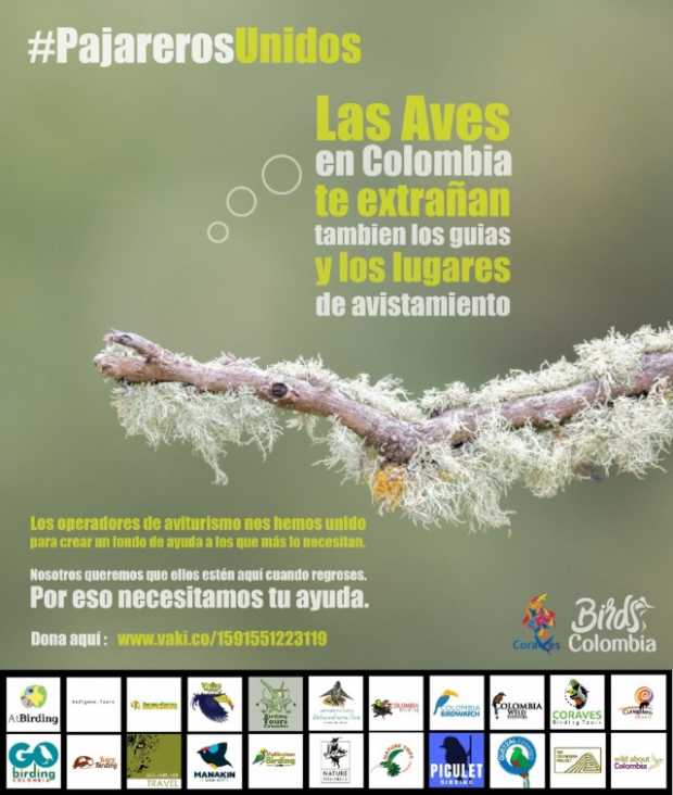 Operadoras de aviturismo crean fondo de ayuda Operadoras de aviturismo crean fondo de ayuda