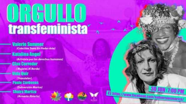 Conozca grandes activistas de Colombia en el conversatorio Orgullo transfeminista 