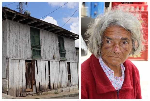 En Pensilvania (Caldas) se le cae la casa a Elenita