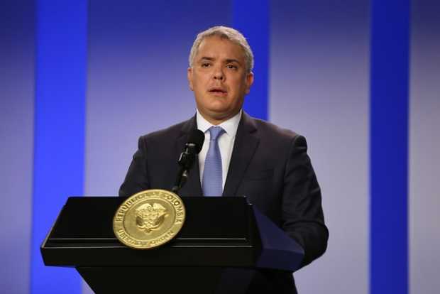 El presidente, Iván Duque, anuncia medidas para disminuir impacto del covid-19 en la economía