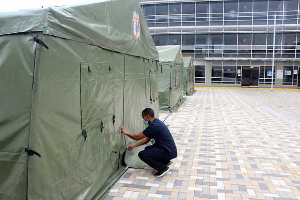 Fuerza Aérea Colombiana se unió para combatir la propagación de la covid-19 