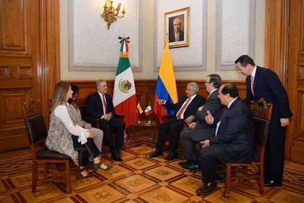 López Obrador y Duque estrechan lazos en turismo, seguridad y migración
