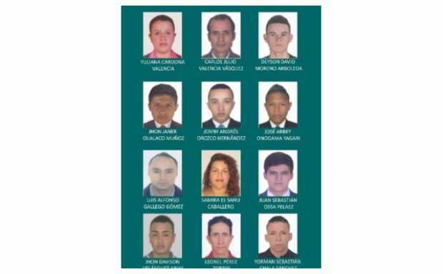 Los 12 más buscados por la Policía  de Manizales y Villamaría