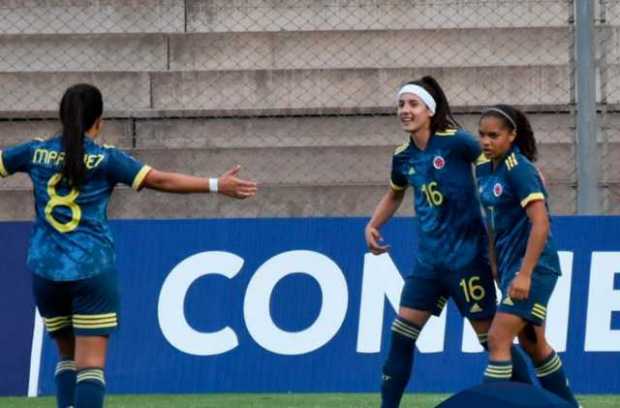 Selección Colombia Femenina goleó a Ecuador en el Sudamericano Sub-20