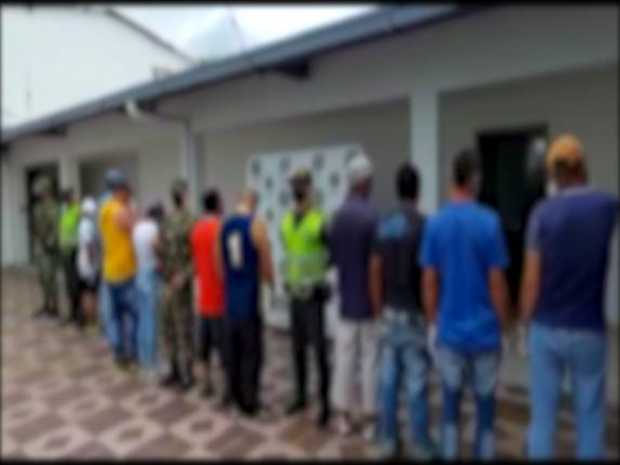 Capturan a 11 personas por violar medida sanitari en Riosucio Capturan a 11 personas por violar medida sanitari en Riosucio