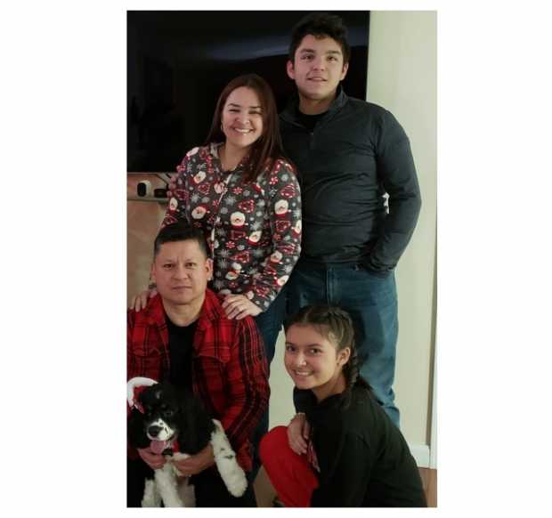 Un mensaje de aliento para su recuperación: familia colombiana afectada por covid-19 en Estados Unidos 