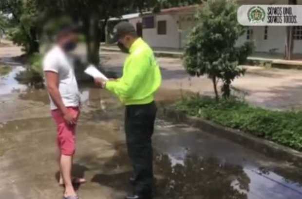 Momento de la captura