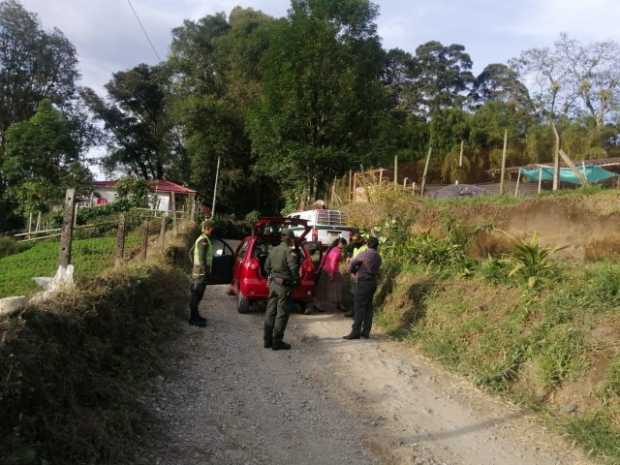 Los encontraron de fiesta en Río Claro (Villamaría) 