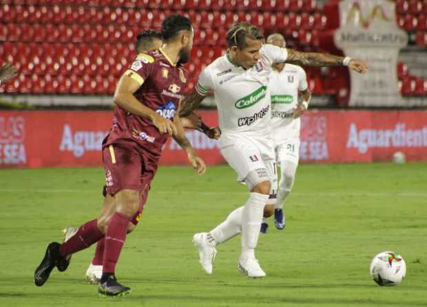 El Once Caldas pierde 2-1 ante del Deportes Tolima en Ibagué