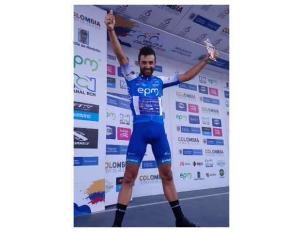 El caldense Yeison Rincón, de Supergiros Alcaldía de Manizales Gobernación de Caldas, ganó la sexta etapa de la Vuelta a Colombi