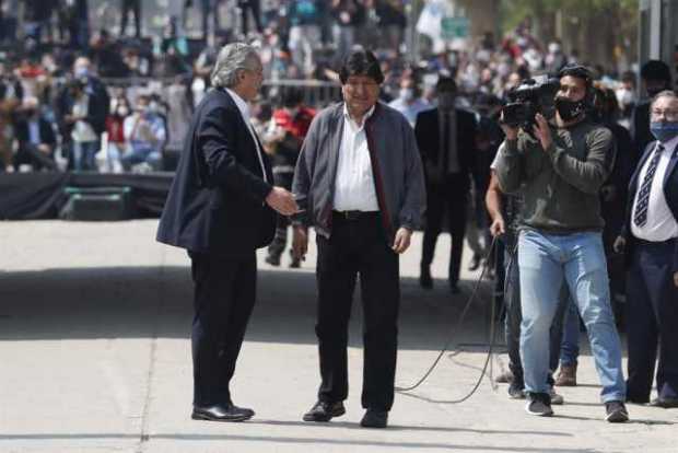 Evo Morales cruza la frontera de Bolivia tras casi un año en Argentina