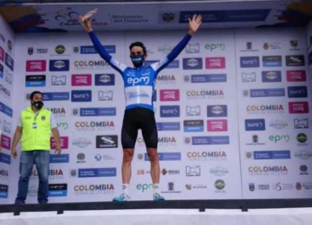 Óscar Sevilla ganó la séptima etapa de la Vuelta a Colombia: se corrió entre Chinchiná y Manizales  