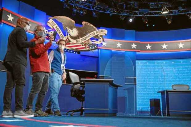 Foto | EFE | LA PATRIA Mike Pence y Kamala Harris protagonizan un debate lleno de protocolos de bioseguridad. Foto | EFE | LA PATRIA Mike Pence y Kamala Harris protagonizan un debate lleno de protocolos de bioseguridad.