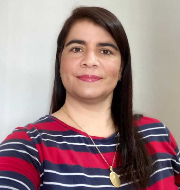 La odontóloga y docente Paola del Pilar Hernández.